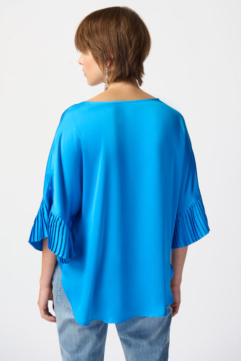 Joseph Ribkoff Top mit 3/4 Ärmel Satin