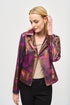 Joseph Ribkoff Jacke m. Wildleder Optik Print