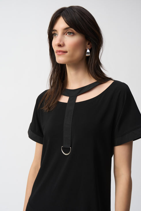 Joseph Ribkoff Kleid aus feinem Jersey und Memory Cocoon