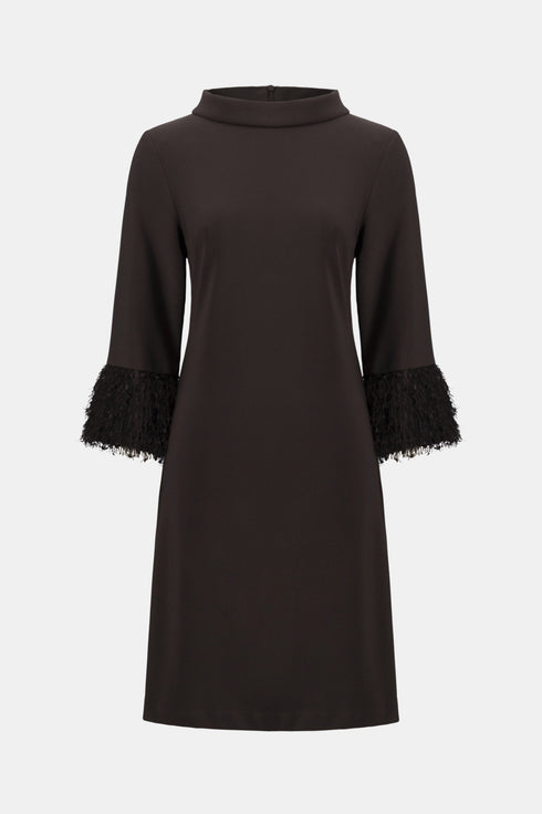 Joseph Ribkoff Kleid in A-Linie aus feinem Jersey und neuartigem Stoff