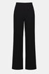 Joseph Ribkoff Plissierte Scuba-Crepe-Hose mit weitem Bein