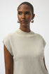 Joseph Ribkoff – Ärmelloser Strickpullover mit Glanz-Details