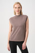 Joseph Ribkoff – Ärmelloser Strickpullover mit Glanz-Details