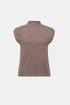 Joseph Ribkoff – Ärmelloser Strickpullover mit Glanz-Details