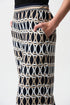 Joseph Ribkoff Weite Schlupfhose mit geometrischem Print