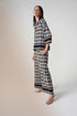 Joseph Ribkoff Weite Schlupfhose mit geometrischem Print