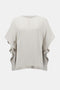 Joseph Ribkoff Poncho aus gewebtem Twill mit Schlüssellochöffnung vorne