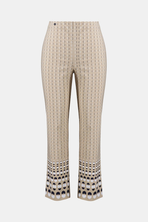 Joseph Ribkoff Schlupfhose aus Millennium-Stretch mit geometrischem Muster