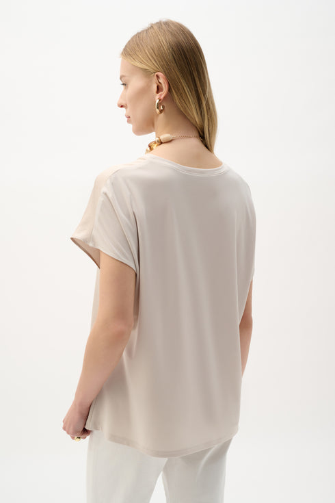 Joseph Ribkoff Top aus Satin&Jersey