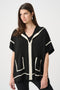 Joseph Ribkoff Jacke mit Kurzarm und Kapuze