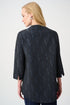 Joseph Ribkoff Signature | Trapezjacke aus foliertem Jacquard