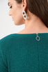 Joseph Ribkoff Signature | Glitzerndes Wickelkleid