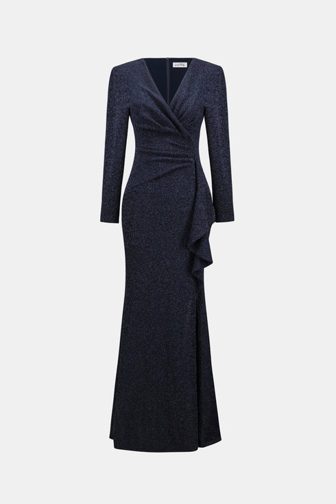Joseph Ribkoff Signature | Glitzerndes Wickelkleid