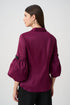 Joseph Ribkoff Signature | Figurbetonte Bluse aus Stretchtaft mit Strassknöpfen