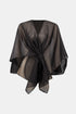 Joseph Ribkoff Signature | Asymmetrisches Cover-up aus drapiertem Organza