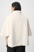 Joseph Ribkoff Cape-Jacke aus Kunstpelz mit Zackenmuster