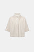 Joseph Ribkoff Cape-Jacke aus Kunstpelz mit Zackenmuster