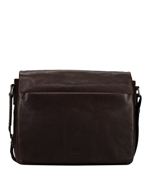 Jost Schultertasche Leder Gr. M Serie Glasgow