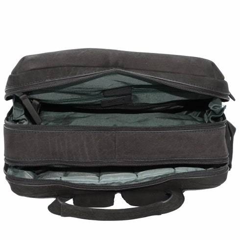 Jost Voxholm Daypack Leder schwarz