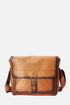 Jost Randers Schultertasche Gr. M Vintage Cognac