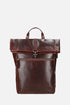 Jost Skagen Kurierrucksack Rot Braun