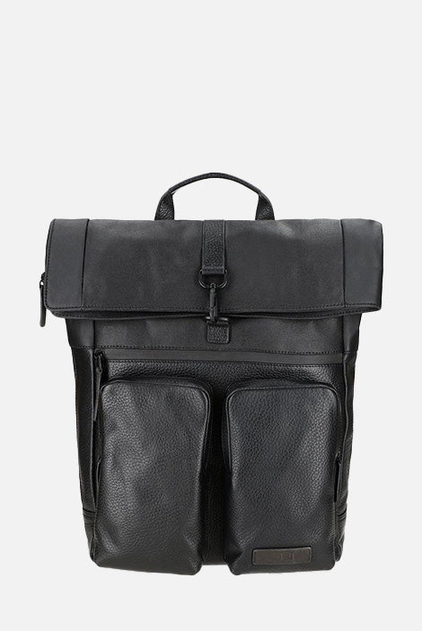 Jost Stockholm Kurier Rucksack schwarz