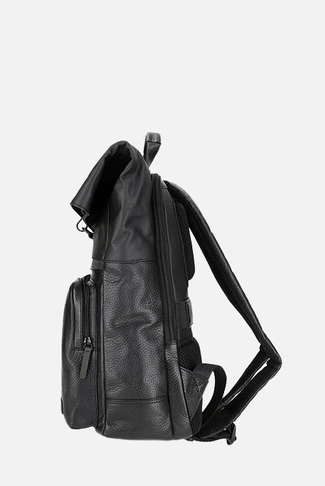 Jost Stockholm Kurier Rucksack schwarz