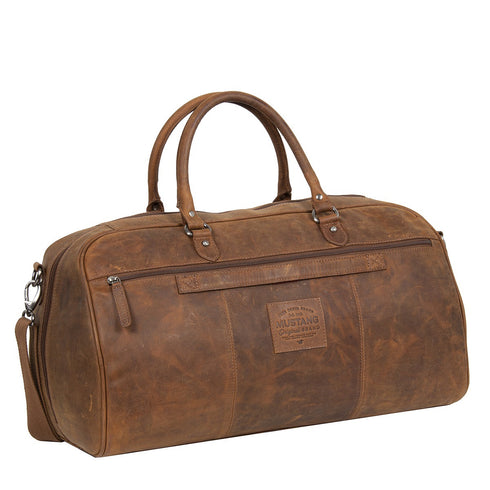 Mustang Weekender Leder Vintage Braun