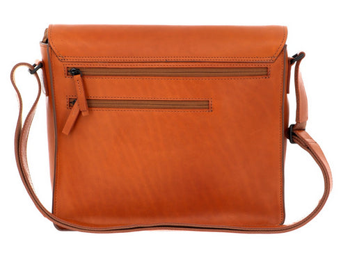 Jost Futura Schultertasche Gr. L Cognac