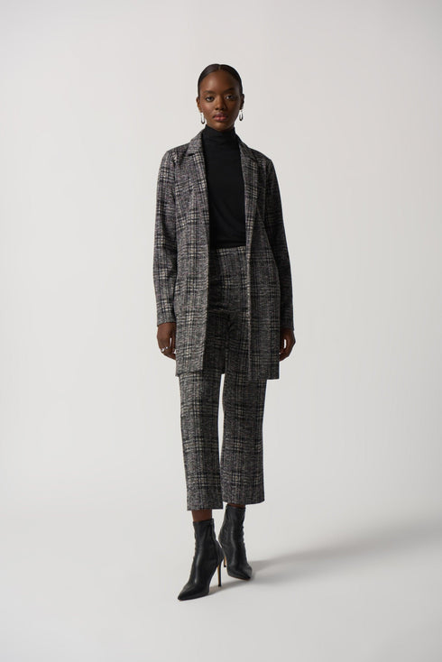 Joseph Ribkoff Blazer Karo-Jacquard