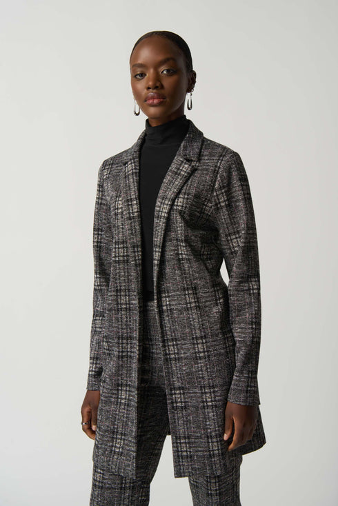 Joseph Ribkoff Blazer Karo-Jacquard