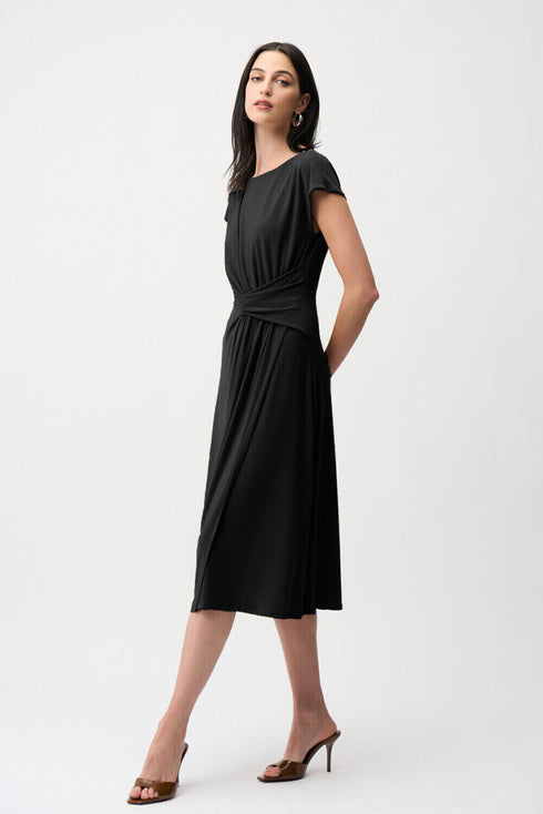 Joseph Ribkoff Kleid in A-Linie aus feinem Jersey mit Wickelrock