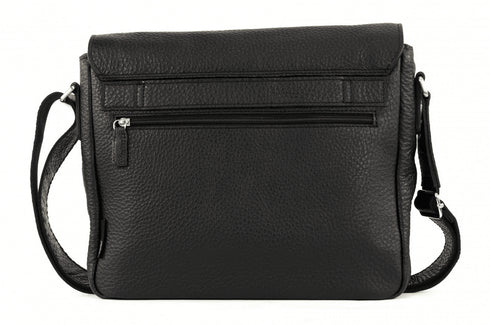 Jost Kopenhagen Messengerbag Gr. M Leder schwarz