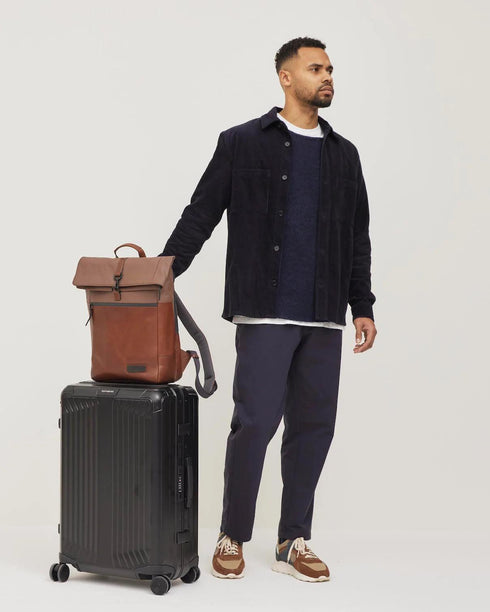 Jost Malmö Kurier Rucksack braun