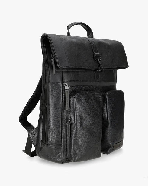 Jost Stockholm Kurier Rucksack schwarz
