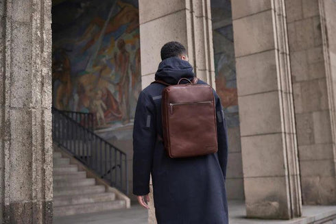 Jost Trelleborg Rucksack Leder