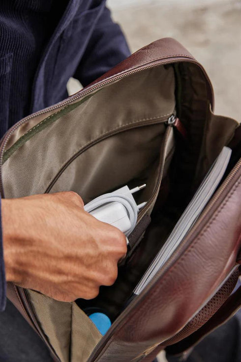 Jost Trelleborg Rucksack Leder