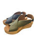 Bueno Sandalen Leder Plateu