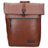 Jost Malmö Rolltop Rucksack Leder Cognac