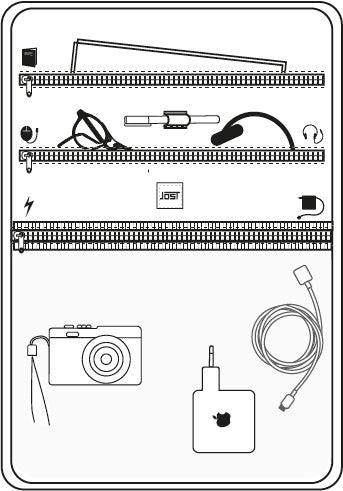 Jost Malmö Rolltop Rucksack Leder Cognac