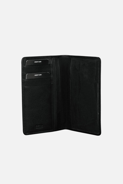 Pass Etui Leder perfekt f. Impfpass und Reisepass